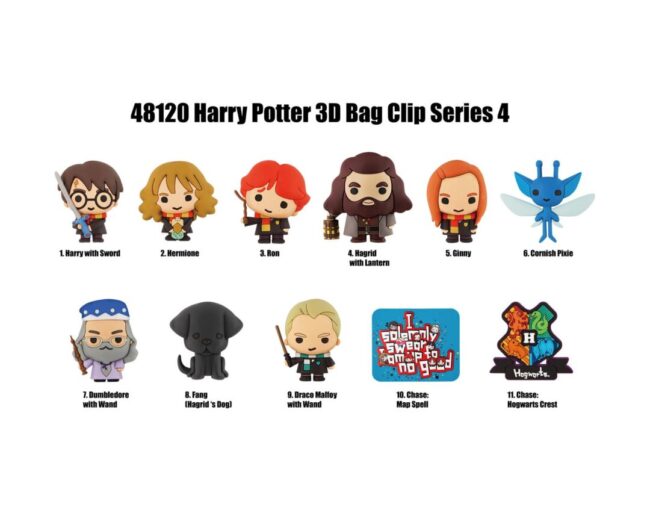 Monogram: Harry Potter (Blind Bag/Random) 3D Foam Bag Clips Figures - Image 2