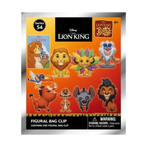 Monogram Disney: Lion King (Blind Bag/Random) 3D Foam Bag Clips Figures