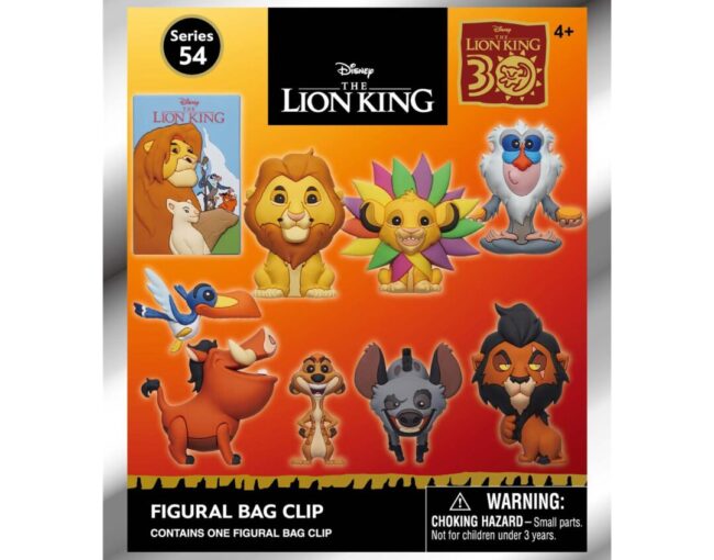 Monogram Disney: Lion King (Blind Bag/Random) 3D Foam Bag Clips Figures