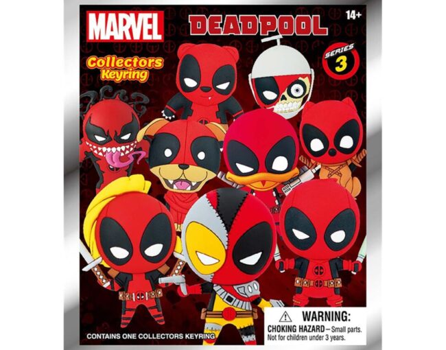 Monogram Marvel: Deadpool (Blind Bag/Random) 3D Foam Bag Clips Figures