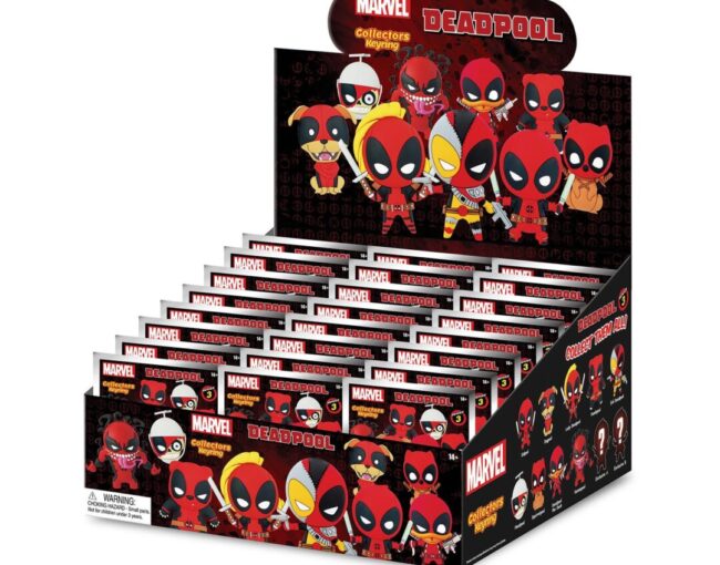 Monogram Marvel: Deadpool (Blind Bag/Random) 3D Foam Bag Clips Figures - Image 3