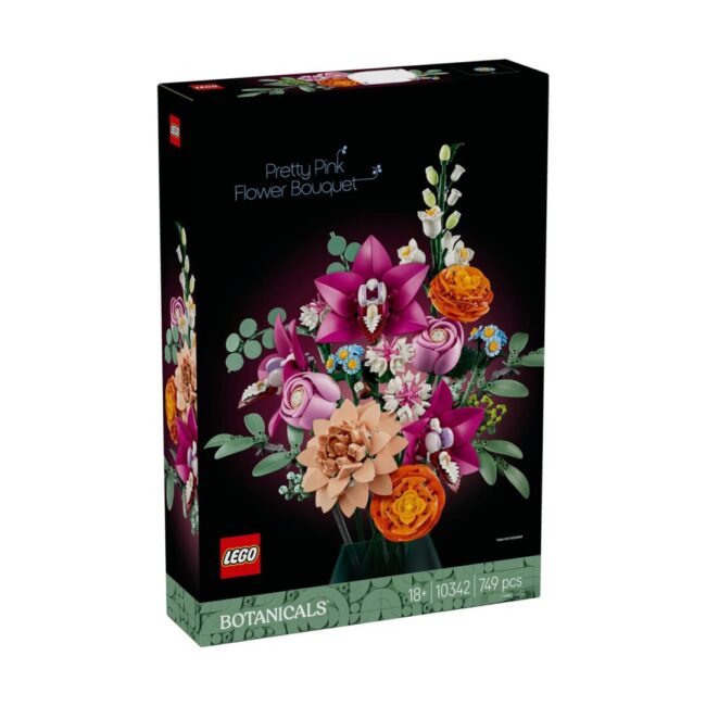 LEGO® Botanicals: Pretty Pink Flower Bouquet (10342) - Image 2