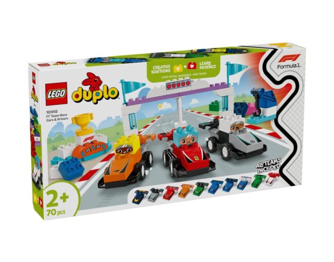LEGO® DUPLO® Town: F1® Team Race Cars & Drivers (10445) - Image 2