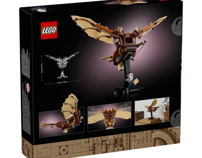 LEGO® Icons: Leonardo da Vinci’s Flying Machine (10363) - Image 3