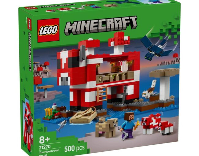 LEGO® Minecraft®: The Mooshroom House (21270) - Image 2