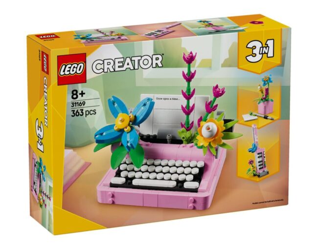 LEGO® Creator: Typewriter with Flowers (31169) - Image 2