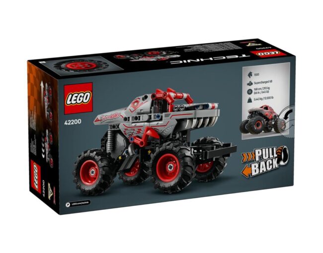 LEGO® Technic™: Monster Jam™ ThunderROARus™ Pull-Back (42200) - Image 3