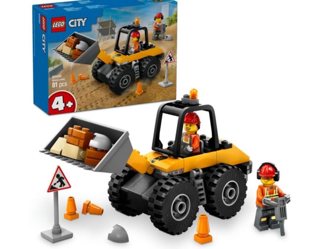 LEGO® City: Yellow Construction Wheel Loader (60450)
