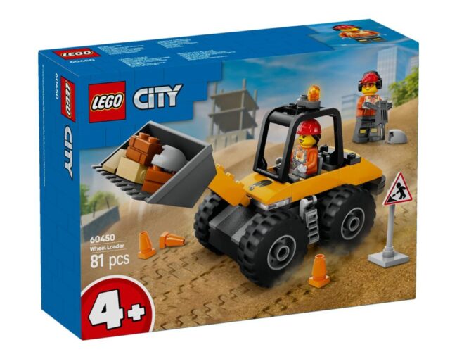 LEGO® City: Yellow Construction Wheel Loader (60450) - Image 2