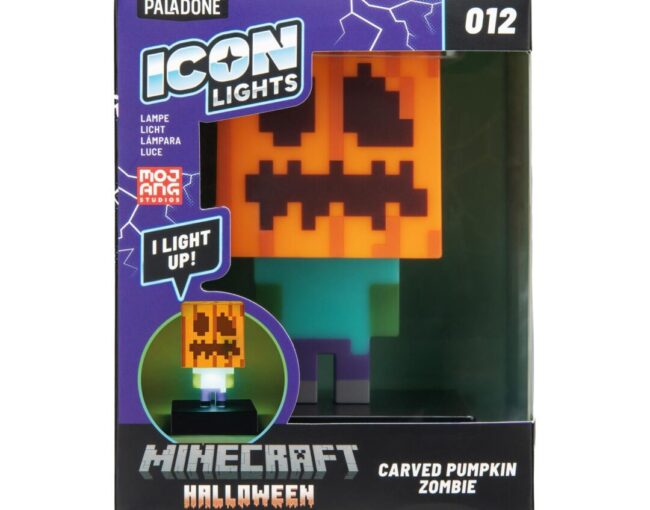 Paladone Icons: Minecraft - Zombie Jack O Lantern Light (PP15302MCF) - Image 3