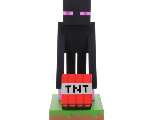 EXG Cable Guys: Minecraft - Enderman Open Box Phone & Controller Holder (CGCRMC400782)