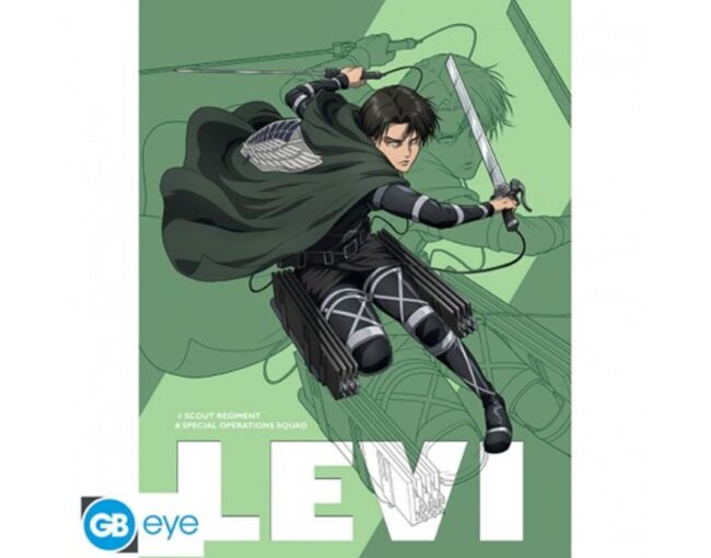 Abysse: Attack On Titan - S4 Levi Chibi Poster (52X38) (GBYDCO052)
