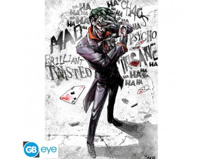 Abysse: Dc Comics - Joker Type Maxi Poster (91.5X61) (FP4871)