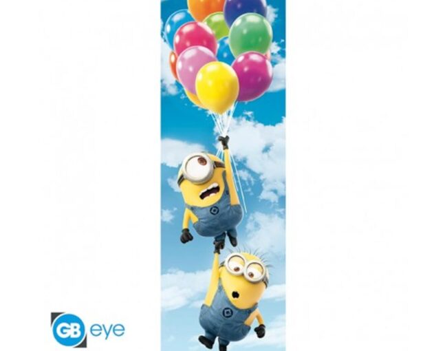 Abysse: Minions - Balloons Door Poster (53X158) (ABYDCO512)