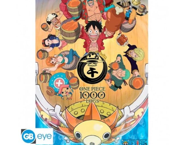 Abysse: One Piece - 1000 Logs Cheers Chibi Poster (52X38) (ABYDCO797)
