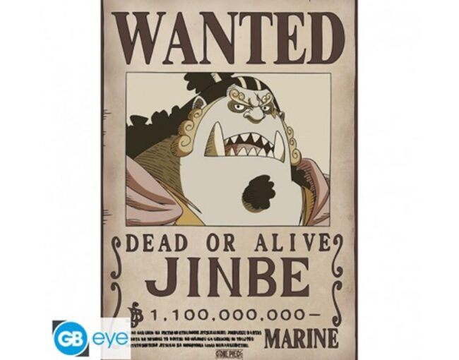 Abysse: One Piece - Wanted Jinbe Wano Chibi Poster (52X38) (GBYDCO623)