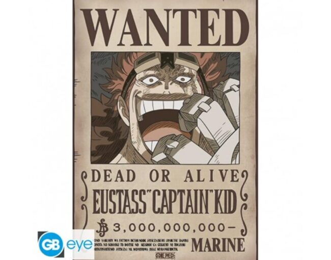 Abysse: One Piece - Wanted Kid Wano Chibi Poster (52X38) (GBYDCO638)