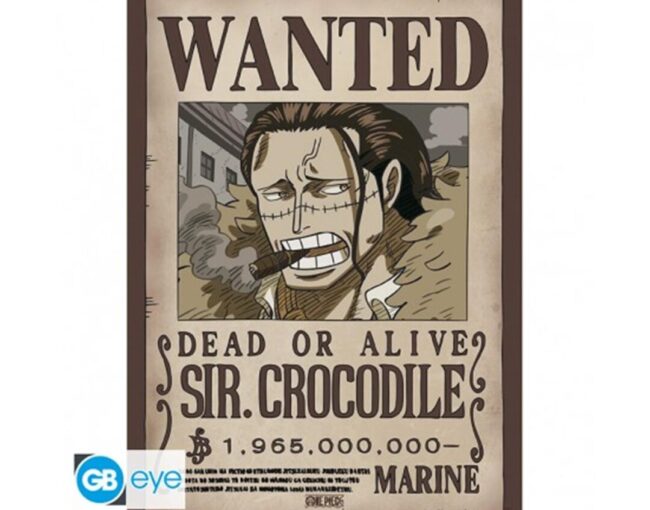 Abysse: One Piece - Wanted Crocodile Wano Chibi Poster (52X38) (GBYDCO640)