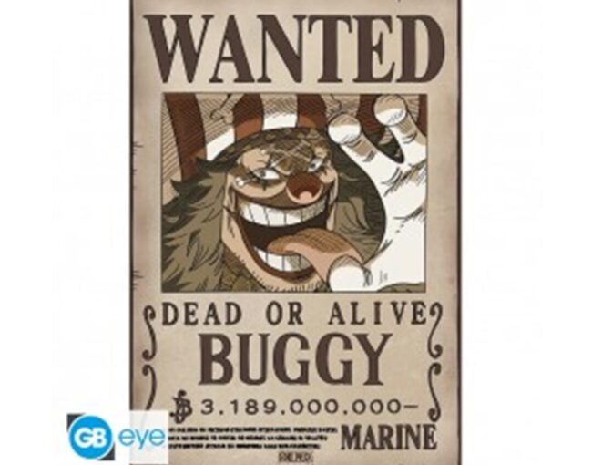 Abysse: One Piece - Wanted Buggy Wano Chibi Poster (52X38) (GBYDCO641)