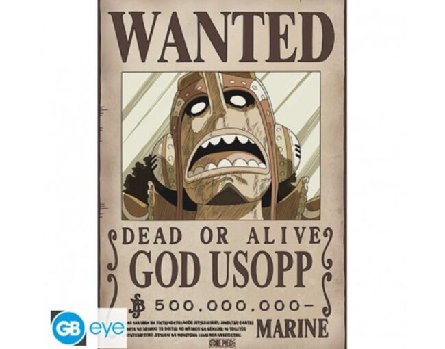 Abysse: One Piece - Wanted Usopp Wano Chibi Poster (52X38) (GBYDCO643)
