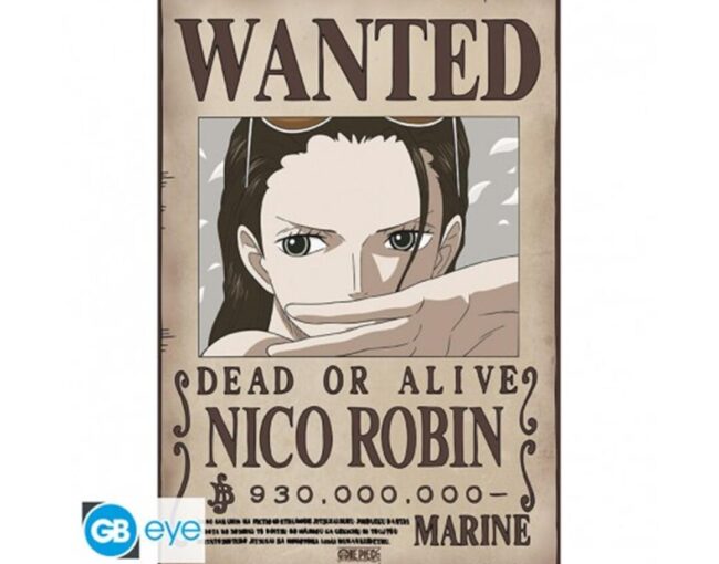 Abysse: One Piece - Wanted Nico Robin Wano Chibi Poster (52X38) (GBYDCO644)