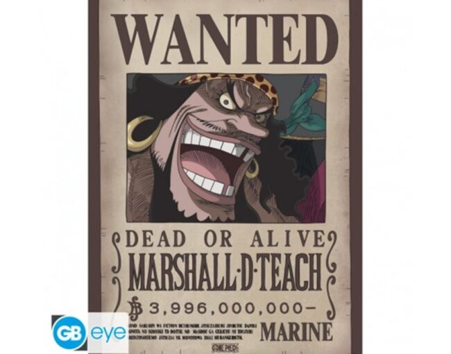 Abysse: One Piece - Wanted Blackbeard Wano Chibi Poster (52X38) (GBYDCO653)