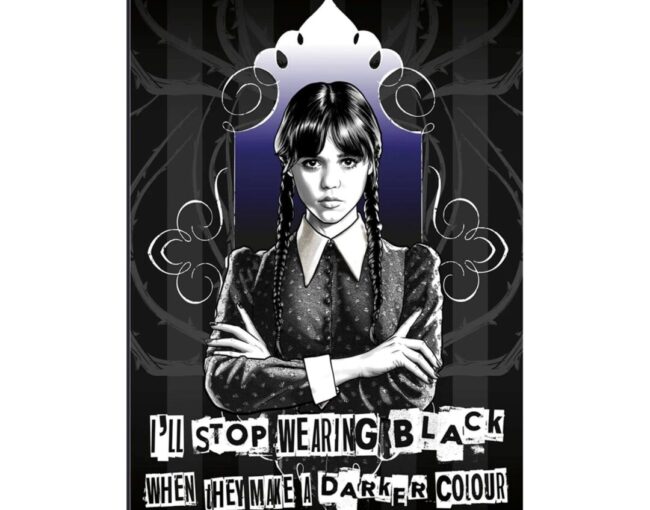Pyramid: Wednesday (Goth) Poster Set (52x38cm) (PPB35411) - Image 3