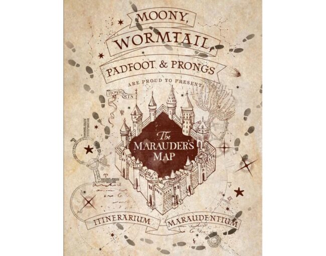 Pyramid: Harry Potter (Map And School List) Boxed Posters (52x38cm) (PPB35442) - Image 2
