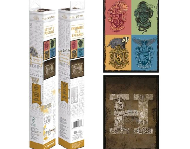 Pyramid:Harry Potter (Tombs & Scrolls) Boxed Posters (52x38cm) (PPB35452)