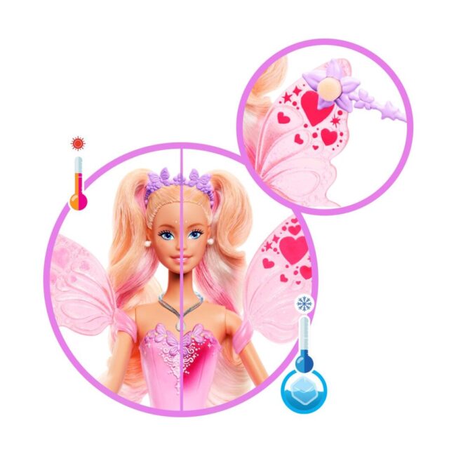 Mattel Barbie Νεράιδα Μαγική Μεταμόρφωση (JCP76) - Image 3