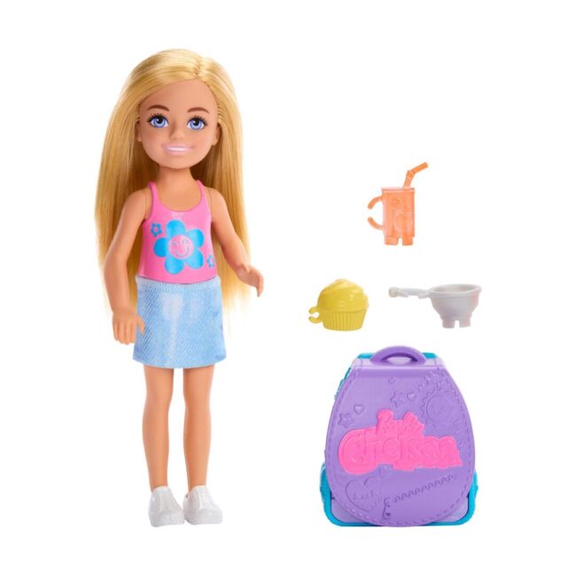 Mattel Chelsea Με Σακίδιο (JBF46) - Image 3
