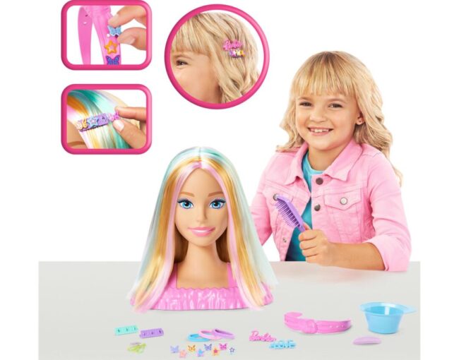 Mattel Barbie Deluxe: Barbie Styling Head (JFG81) - Image 2