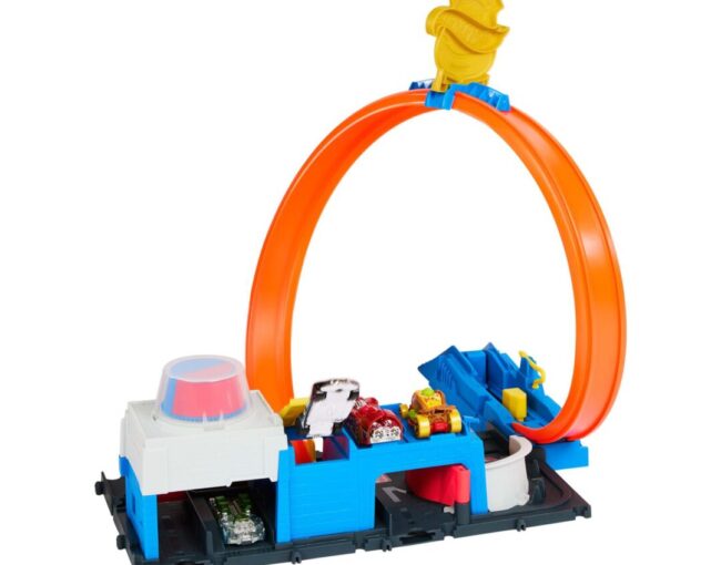 Mattel Hot Wheels Monster Trucks: City Σούπερ Αστυνομικό Τμήμα (JBM71) - Image 2