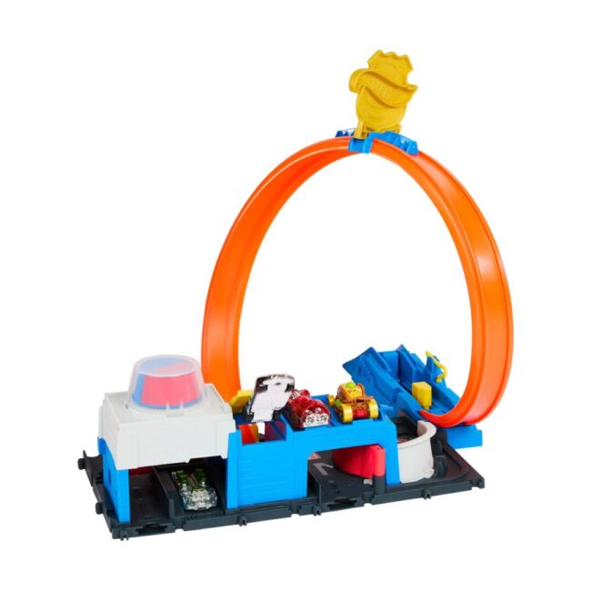 Mattel Hot Wheels Monster Trucks: City Σούπερ Αστυνομικό Τμήμα (JBM71) - Image 2