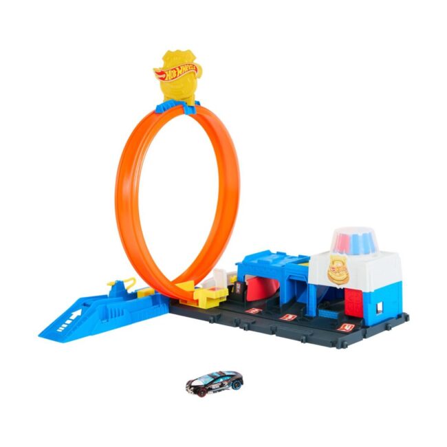 Mattel Hot Wheels Monster Trucks: City Σούπερ Αστυνομικό Τμήμα (JBM71) - Image 3
