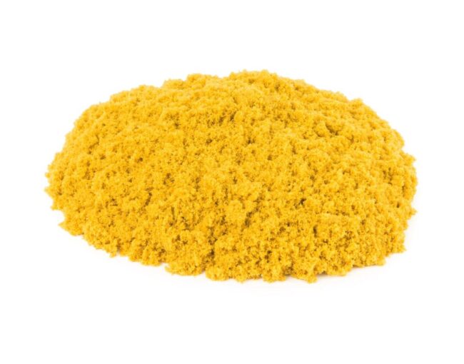Spin Master Kinetic Sand - Neon Yellow Basic Sand 8oz box (20149739)