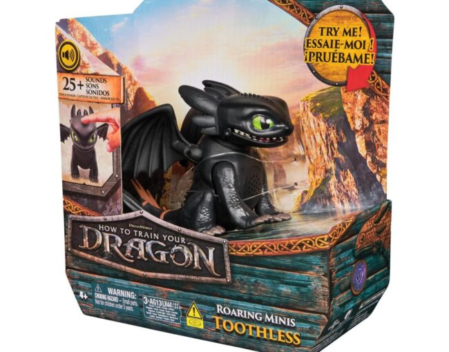 Spin Master How to Train Your Dragon: Roaring Minis - Deadly Nadder Action Figure (20153012) - Image 3