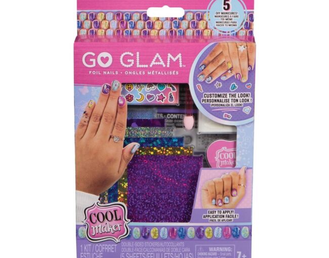 Spin Master Cool Maker: Go Glam - Foil Nails Set (6071780) - Image 3