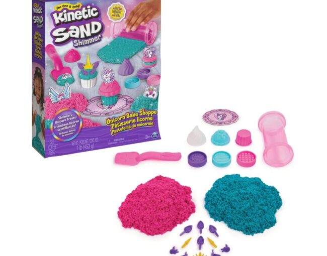 Spin Master Kinetic Sand: Shimmer - Unicorn Bake Shoppe (6065201)