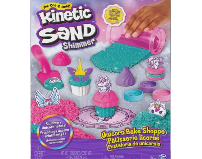 Spin Master Kinetic Sand: Shimmer - Unicorn Bake Shoppe (6065201) - Image 2
