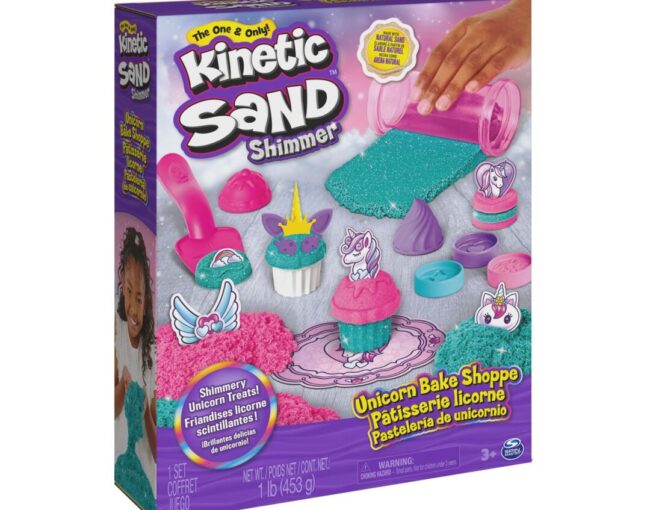 Spin Master Kinetic Sand: Shimmer - Unicorn Bake Shoppe (6065201) - Image 3