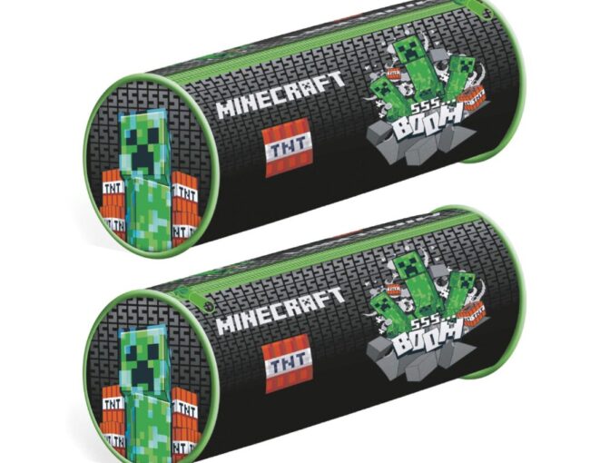 Pyramid: Minecraft Barrel Pencil Case (SR74695)