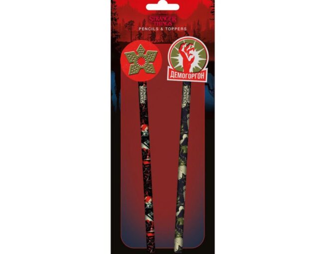 Pyramid: Stranger Things 4 - Demogorgons Pencil & Toppers (SR73808)