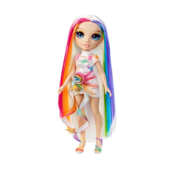 MGA Rainbow High: Design Studio Hair Chalk & Style - Amaya Raine 11” Doll (526780) - Image 2