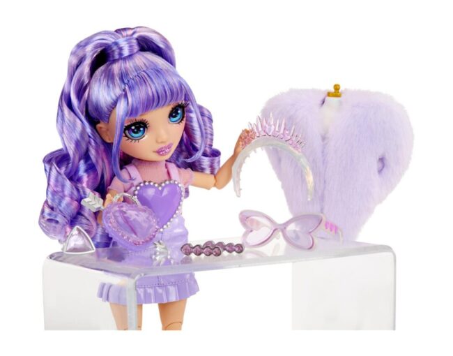 MGA Rainbow High: Creative Crystals - Violet Willow Fashion Doll (121404) - Image 3