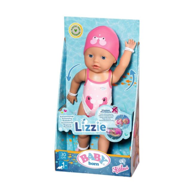 Zapf Creation Baby Born: Lizzie - My First Swim Girl 30cm (835302) - Image 2