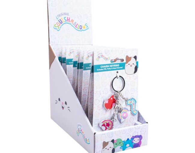 Fizz Squishmallows Charm Keyring in CDU (350105) - Image 3
