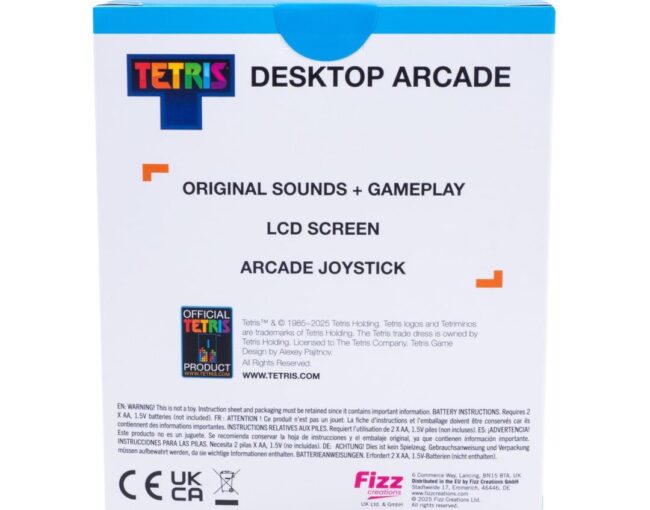 Fizz Tetris Desktop Arcade (320118) - Image 2