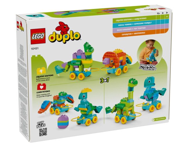 LEGO® DUPLO® Town: 3in1 Dinosaurs on Wheels (10451) - Image 3