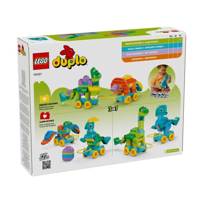 LEGO® DUPLO® Town: 3in1 Dinosaurs on Wheels (10451) - Image 3
